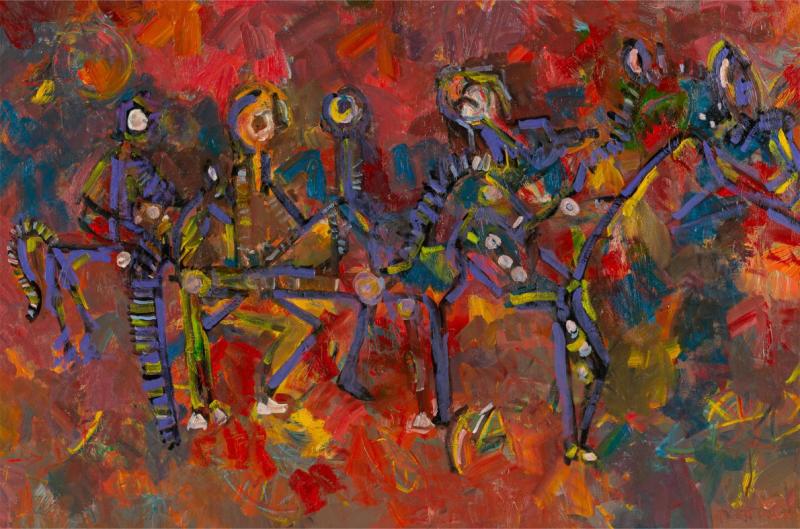 CAVALOS ESTRANGEIROS. Obra de Pedro Cabral, from the Cordel collection