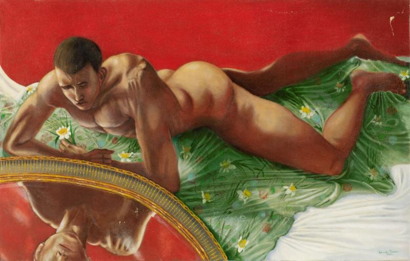 Eduardo Xavier 70 x 110 cm Óleo sobre tela, from the Cordel collection