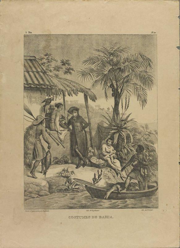 Ilustração de Costumes da Bahia, from the Cordel collection
