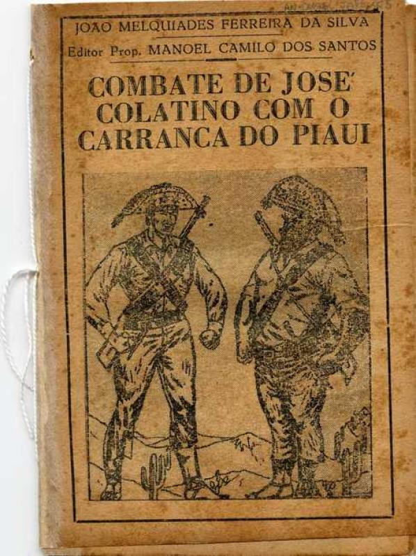 Combate de José Colatino com o Carranca do Piauí por João Melquiades, from the Cordel collection