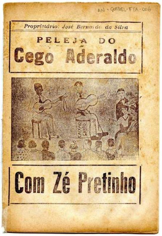 Peleja do Cego Aderaldo com Zé Pretinho - Cordel