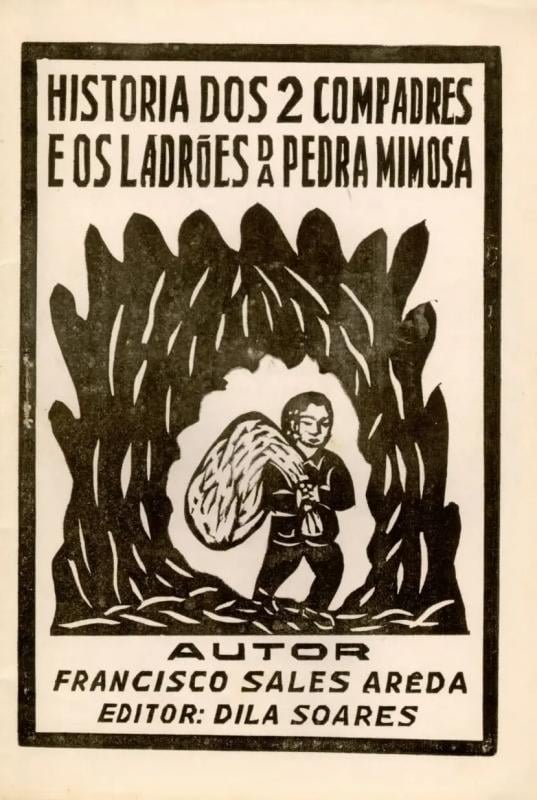 Historia dos 2 Compadres e os Ladrões da Pedra Mimosa - Cordel de Francisco Sales Areda