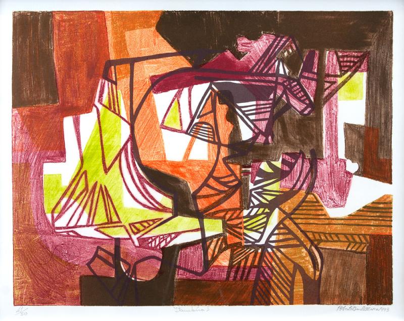 Burle Marx, by Aldemir Martins, from the Engraving collection