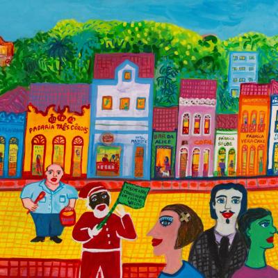 RUA DO COMÉRCIO. Obra de Lula Nogueira, from the Art collection