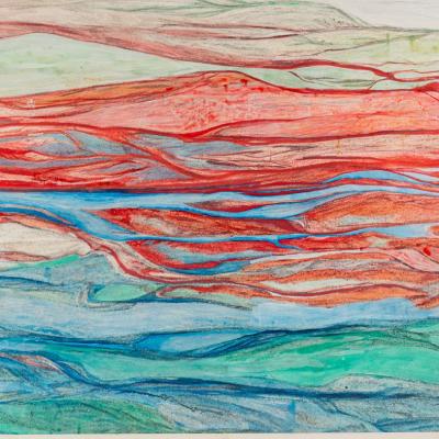 Eva Le Campion 111 x 169 cm Acrílico sobre Canvas, from the Art collection