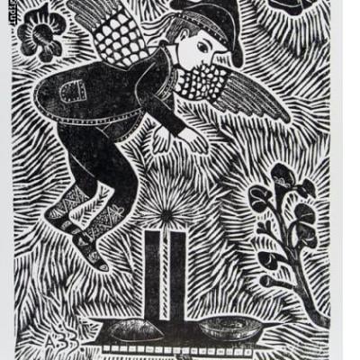 O Vaqueiro Voador, by Abraao Batista, from the Art collection