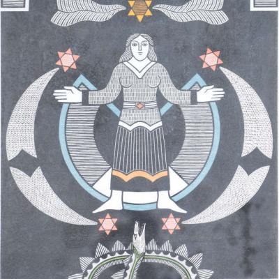 Gilvan Samico (1928 - 2013), A VIRGEM DOS COMETAS, by Gilvan Samico, from the Posters collection