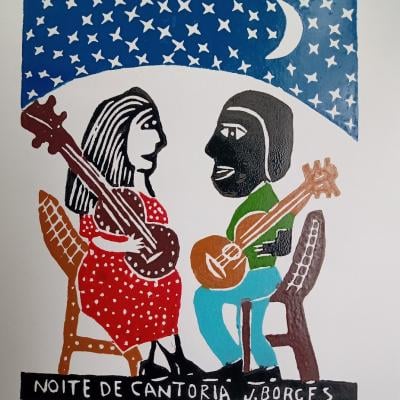 Posters — Poster — Cartaz, nordeste-brasileiro — J. Borges #9675, by J. Borges