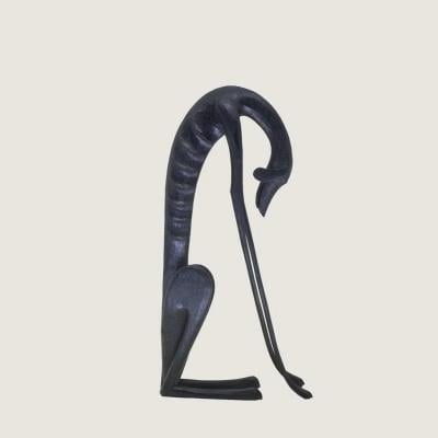 Escultura Cachorro em Madeira - Marco de Sertânia, by Marcos de Sertânia, from the Objetos collection